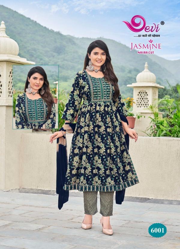 Devi Jasmine Vol-6 – Nyra Cut Kurti With Pant & Dupatta